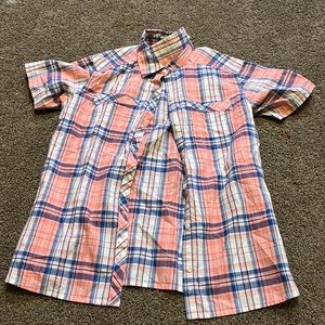 Short sleeve flannel